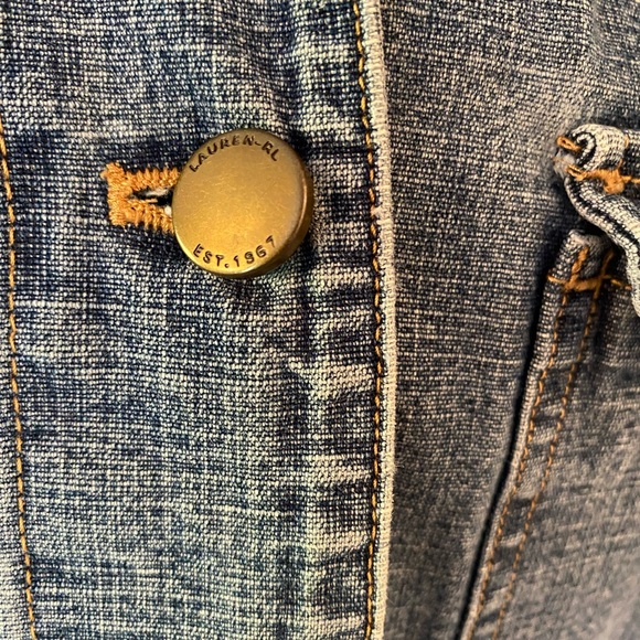 Vintage Denim Chore Coat by Lauren Jeans Company for Ralph Lauren. Women’s Med. - Picture 11 of 11